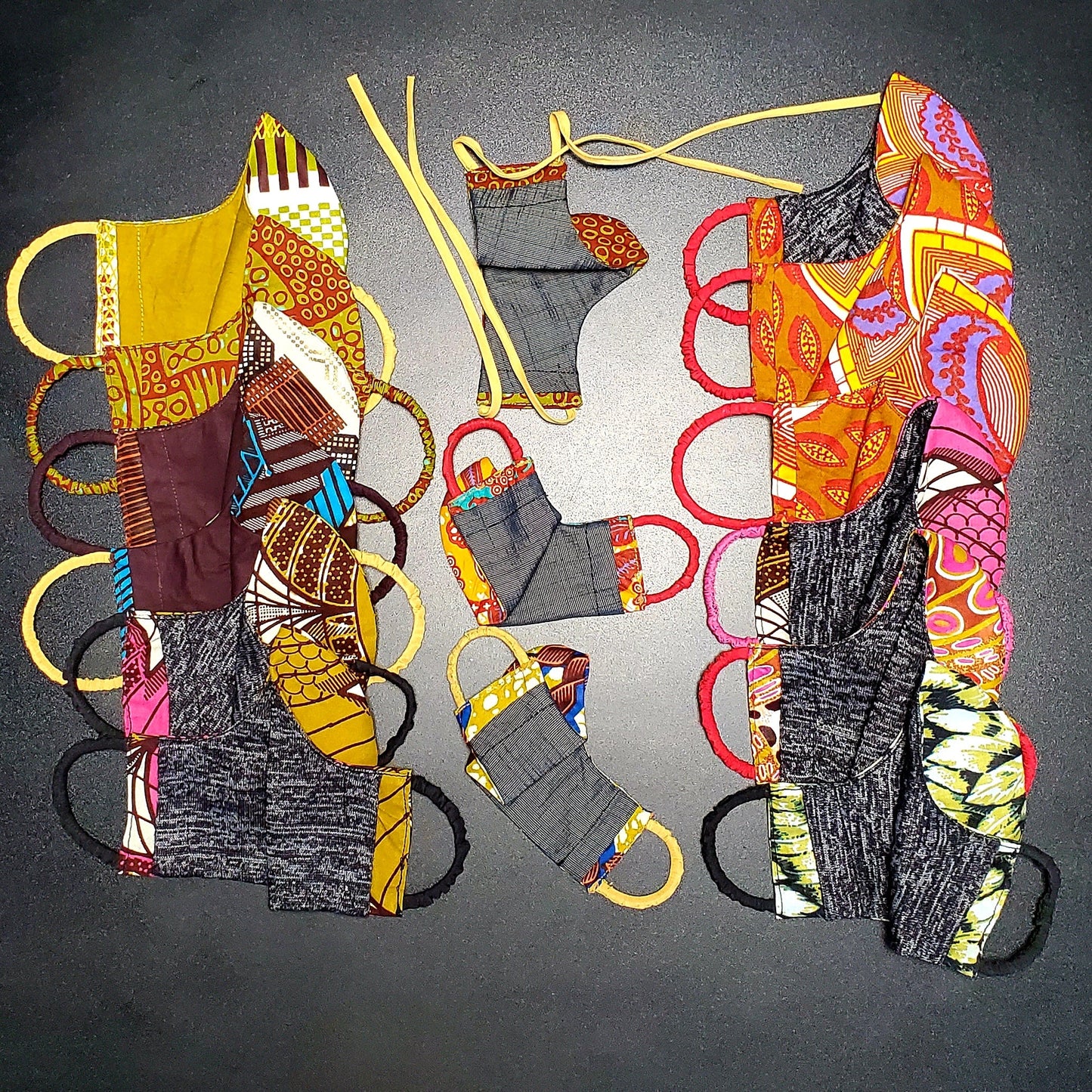 Double-Sided Ankara Face Mask