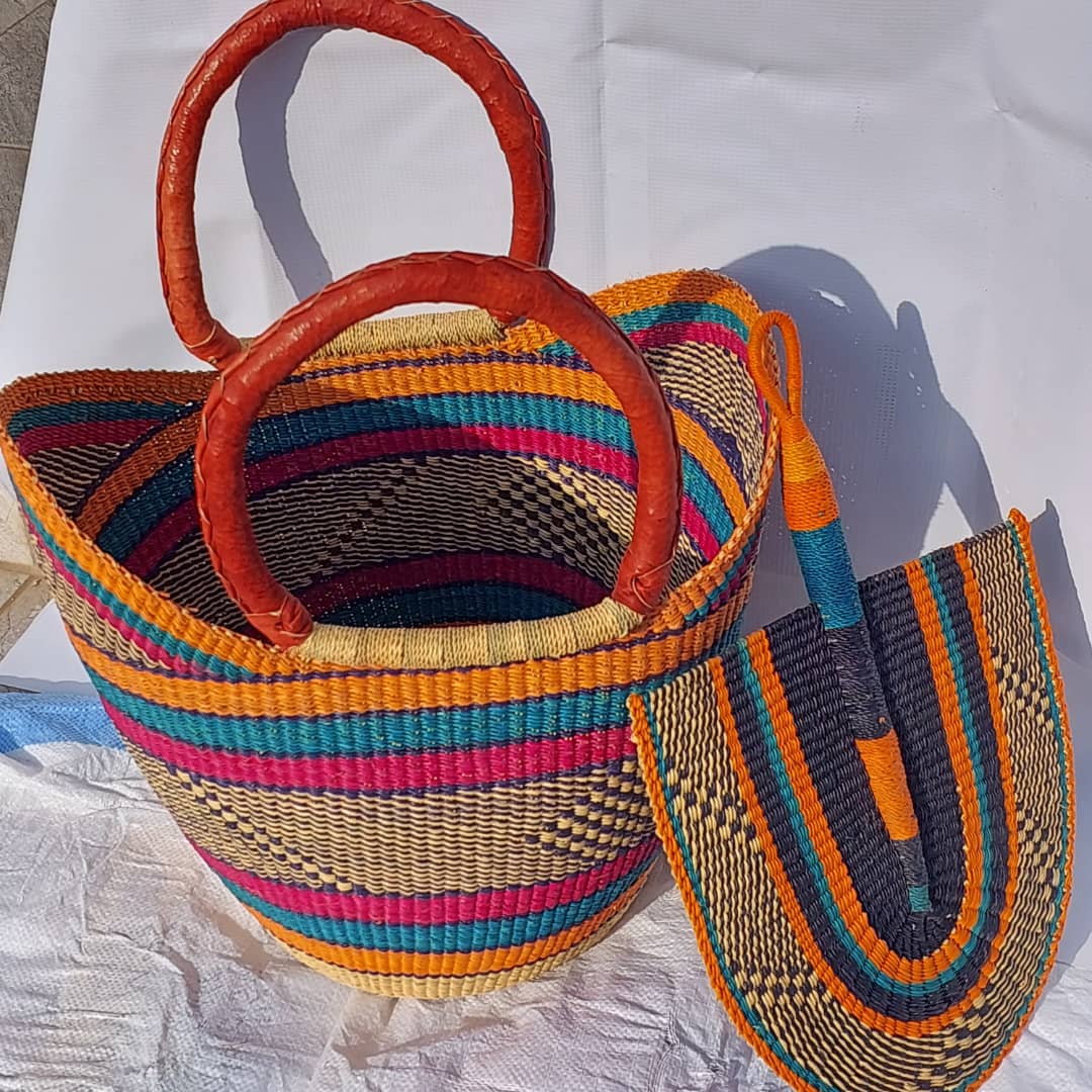 Handwoven Bolgatanga Baskets