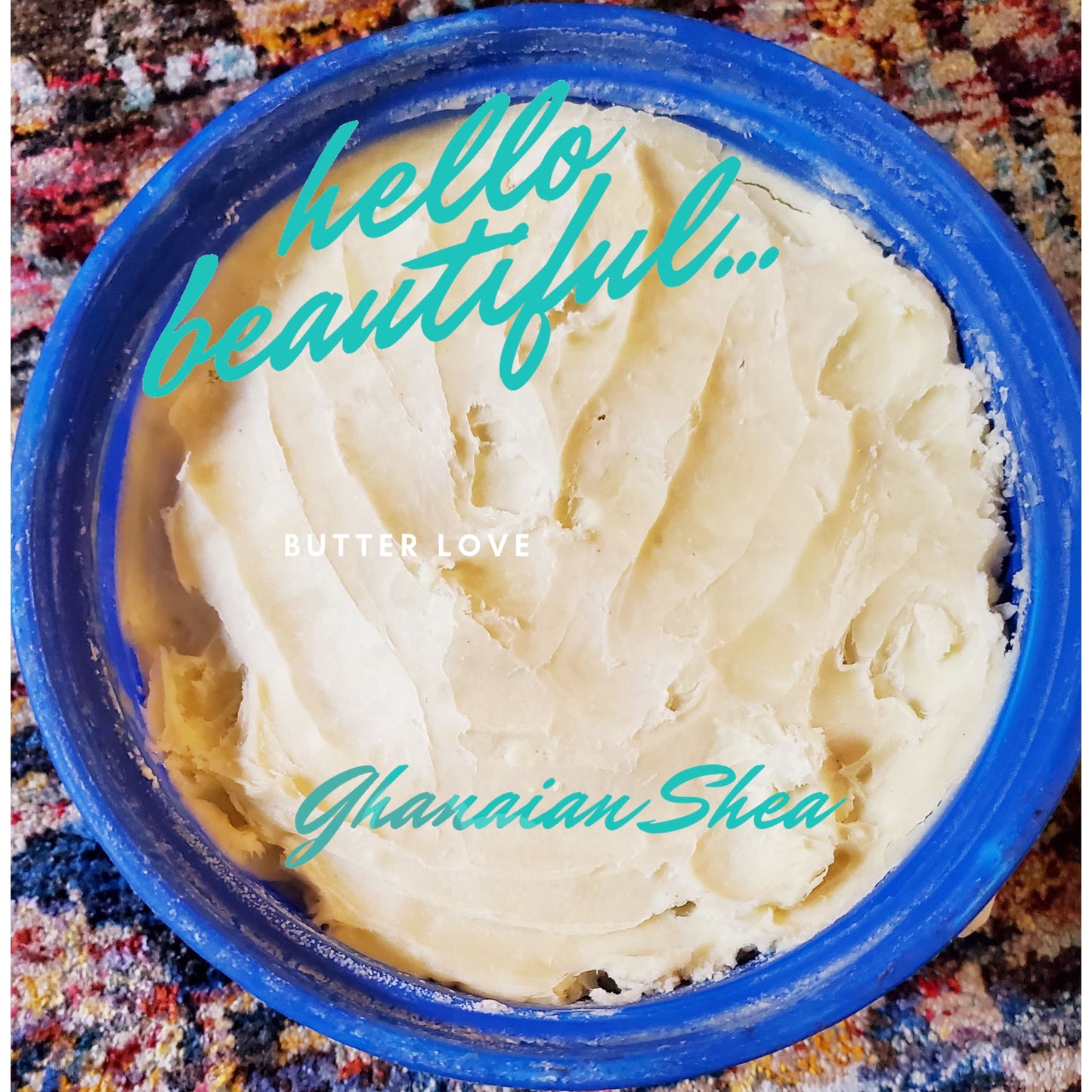 100% RAW AFRICAN SHEA BUTTER Unrefined Organic Pure GHANA Choose SIZE - 6.3lbs - DIY