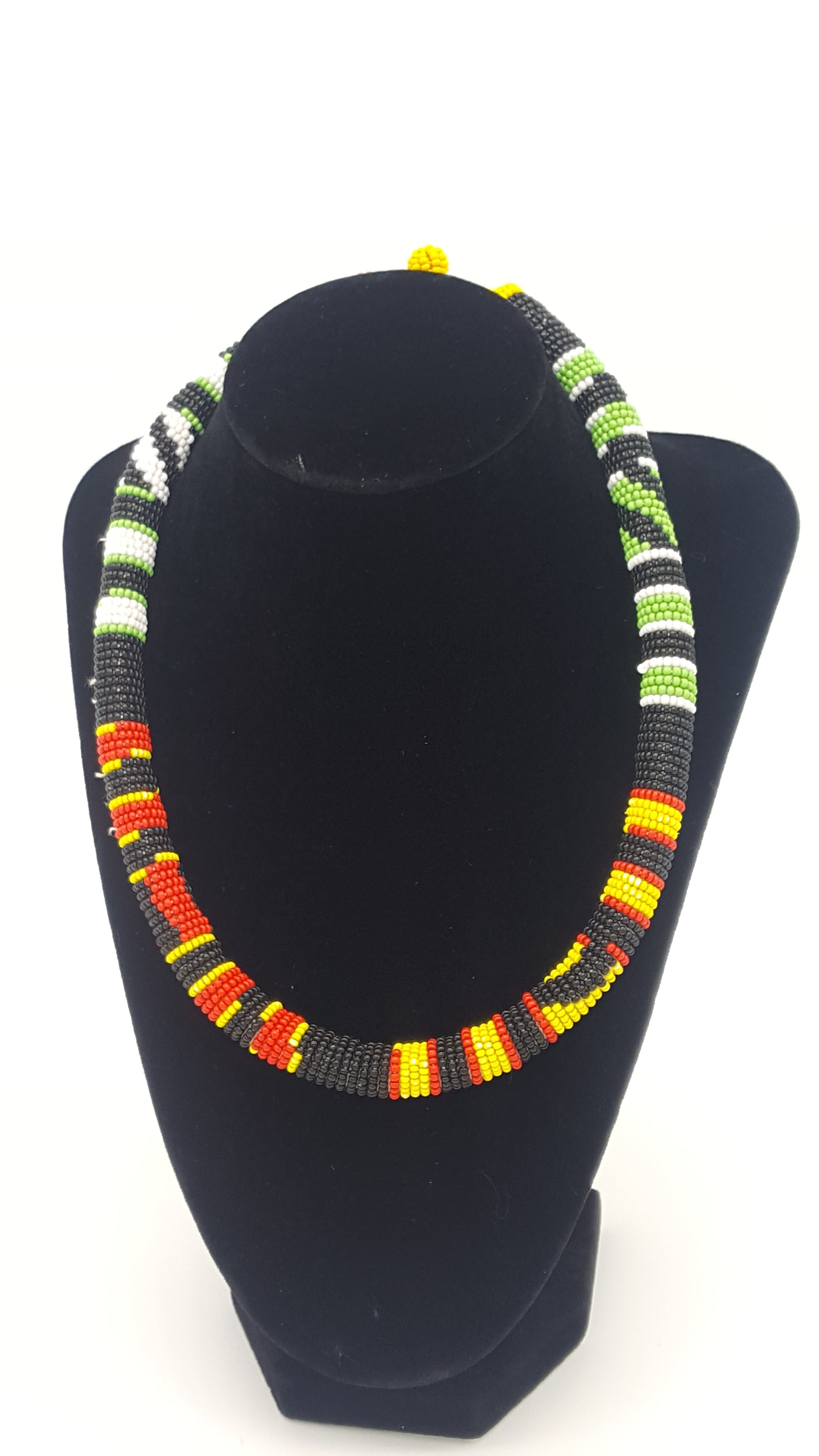 Zulu traditional beaded choker