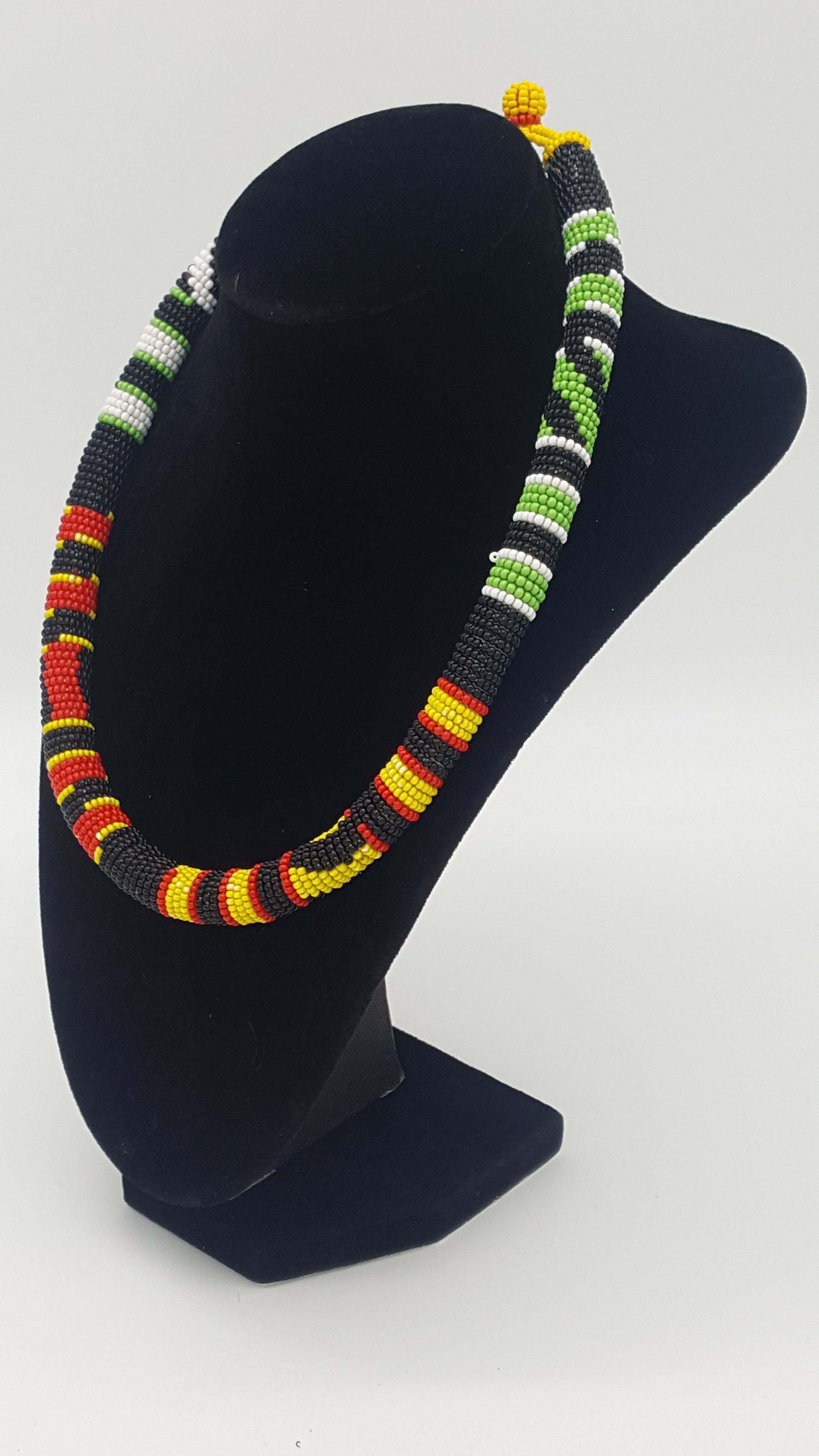 Zulu traditional beaded choker
