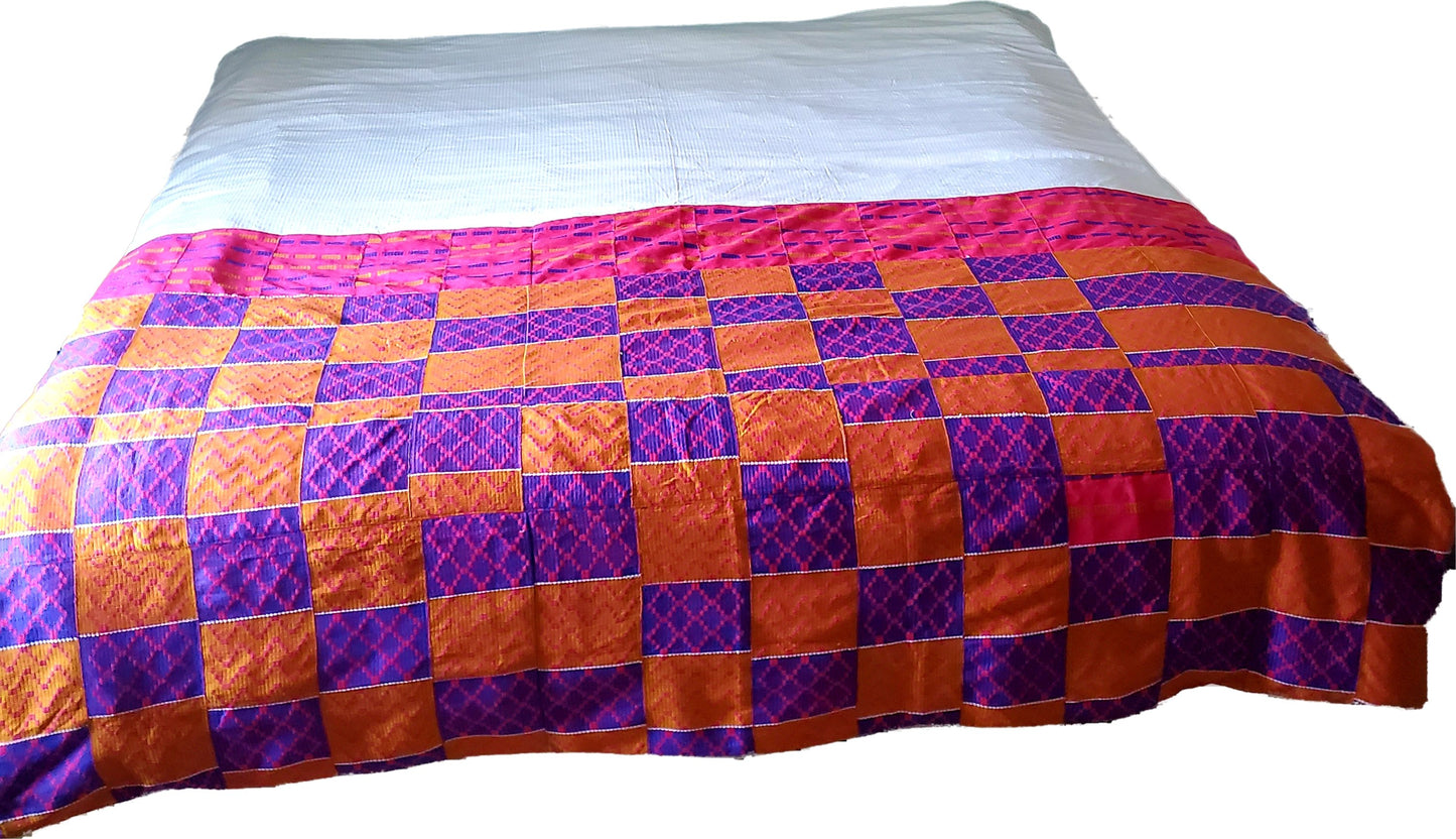 Embroidered Kente Duvet
