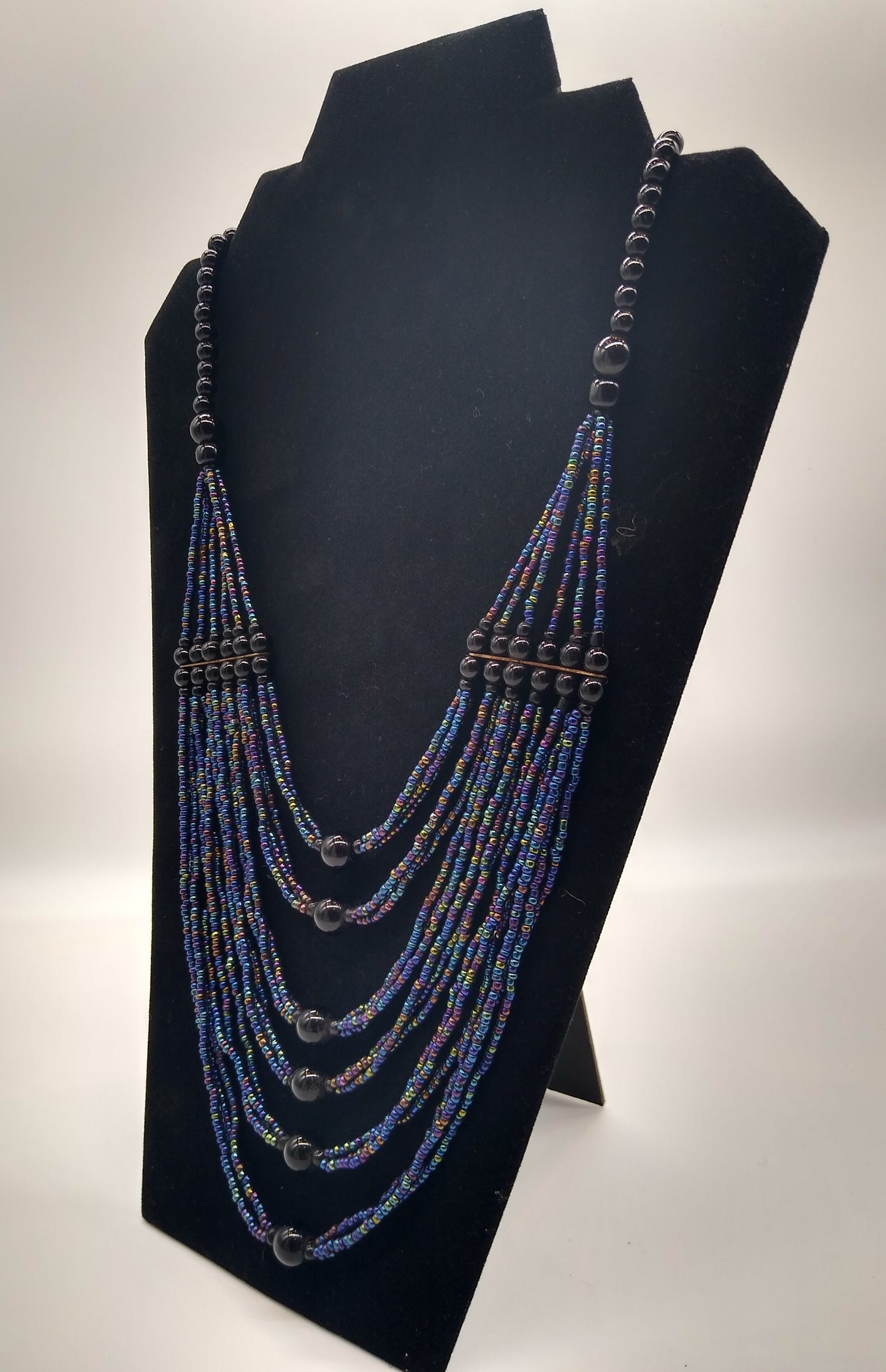 blue evelyn necklace