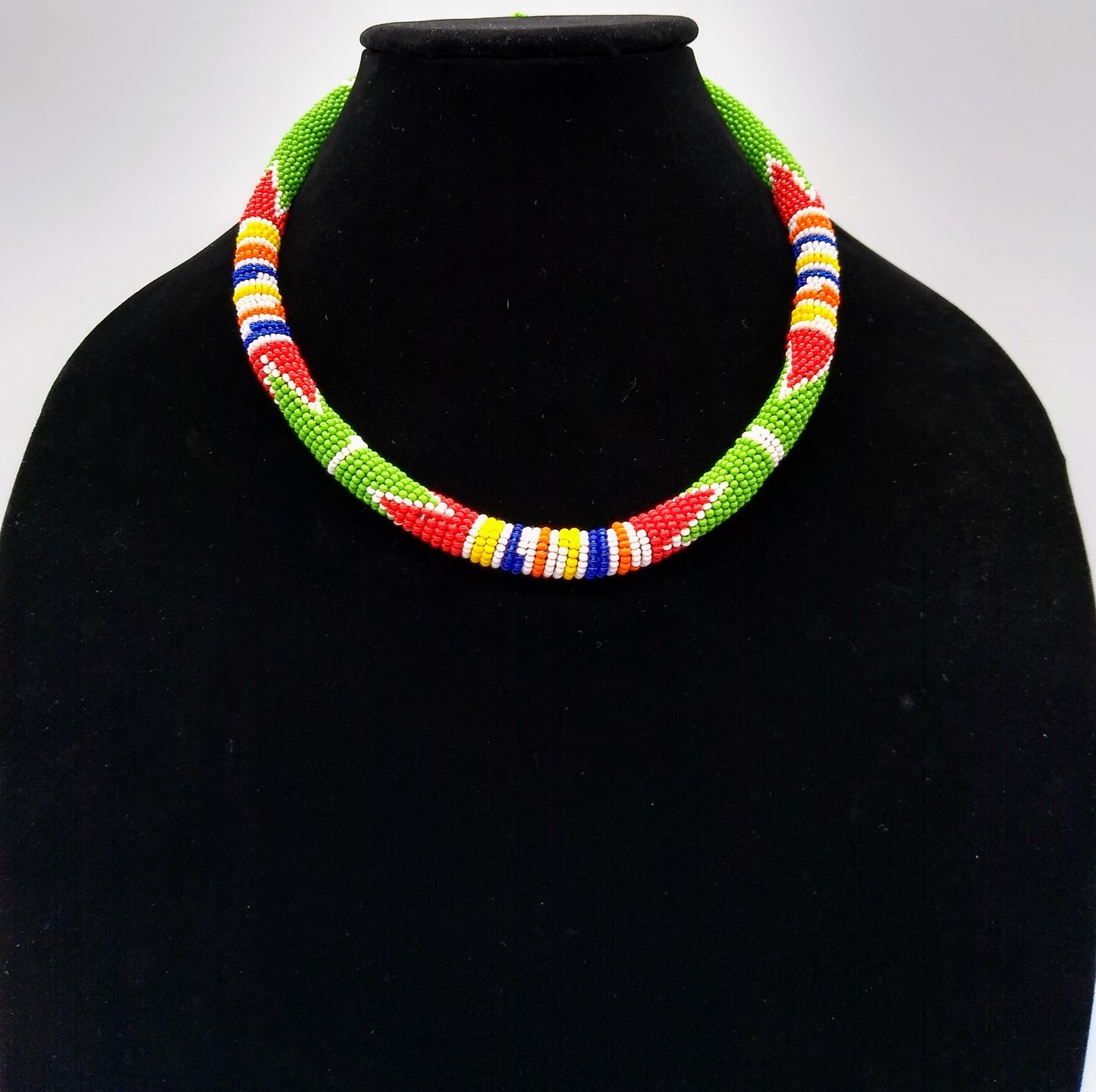 Maasai Collar Necklace