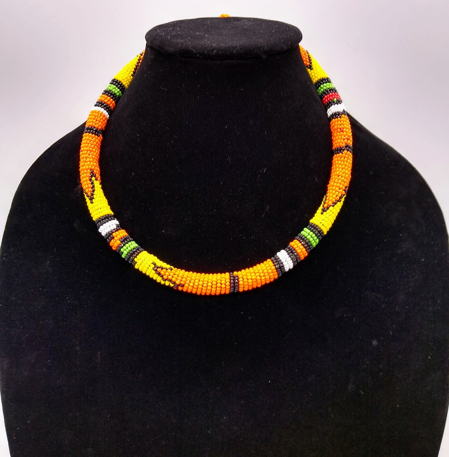 Maasai Collar Necklace