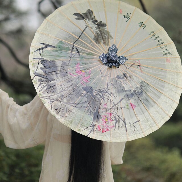 Chinese Vintage Sun Umbrella