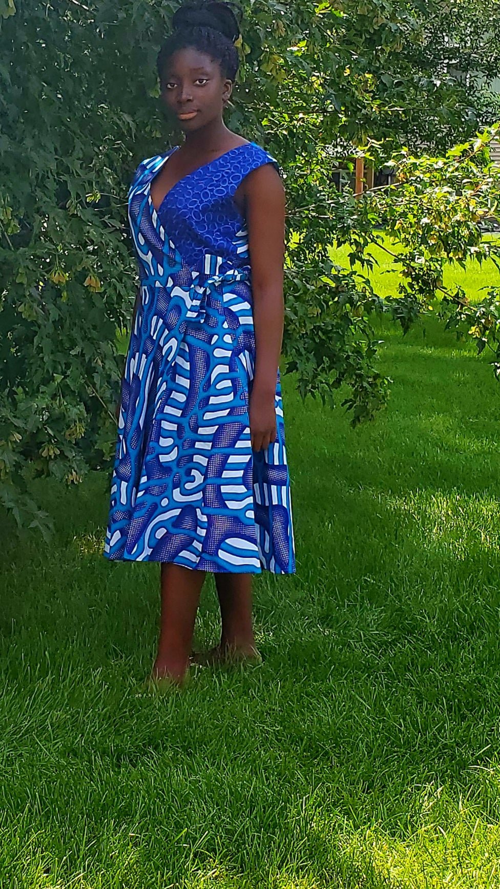 Vibrant high quality dresses, Hi~Low, Off the shoulder or Tank style.