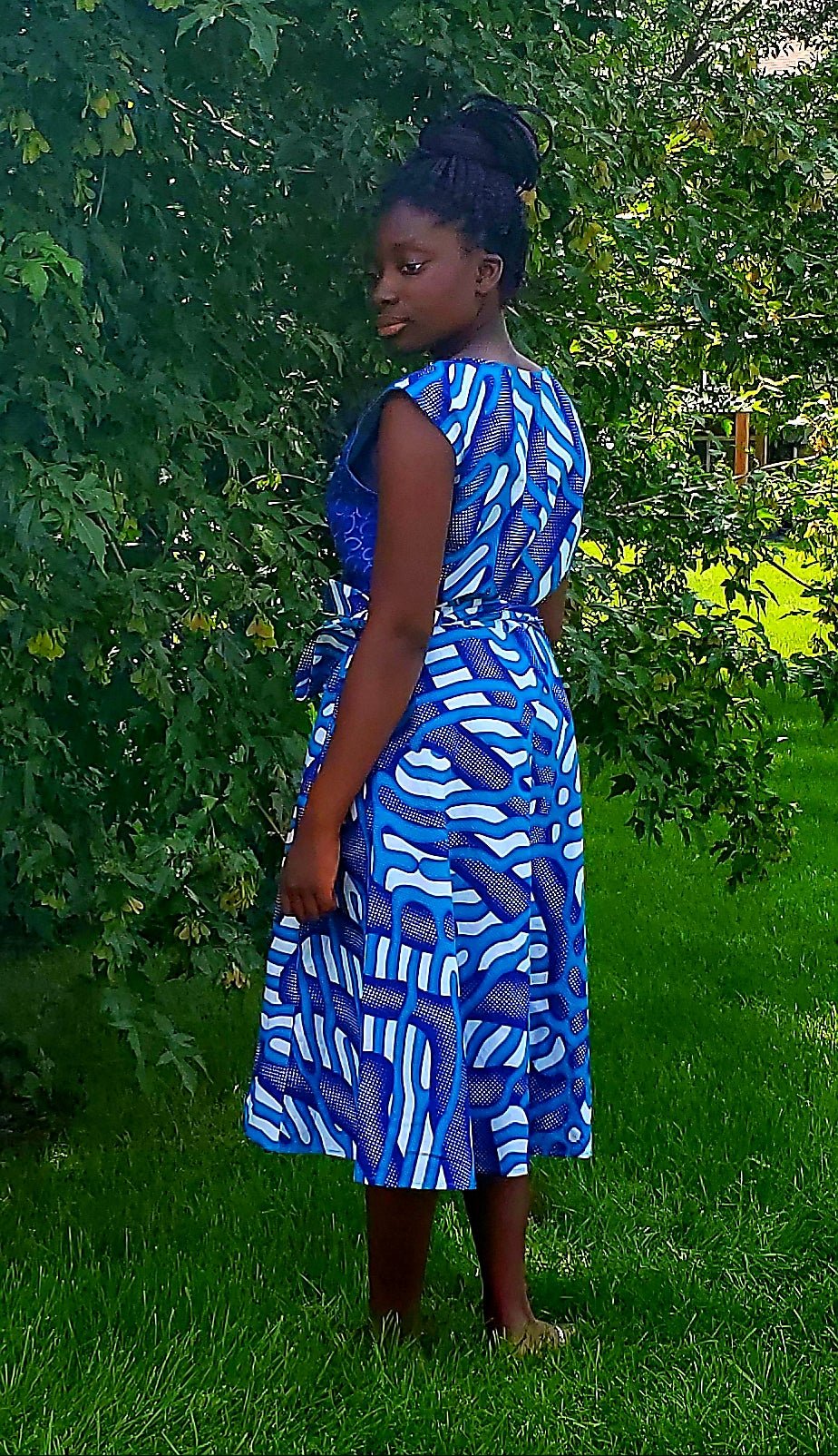 Vibrant high quality dresses, Hi~Low, Off the shoulder or Tank style.