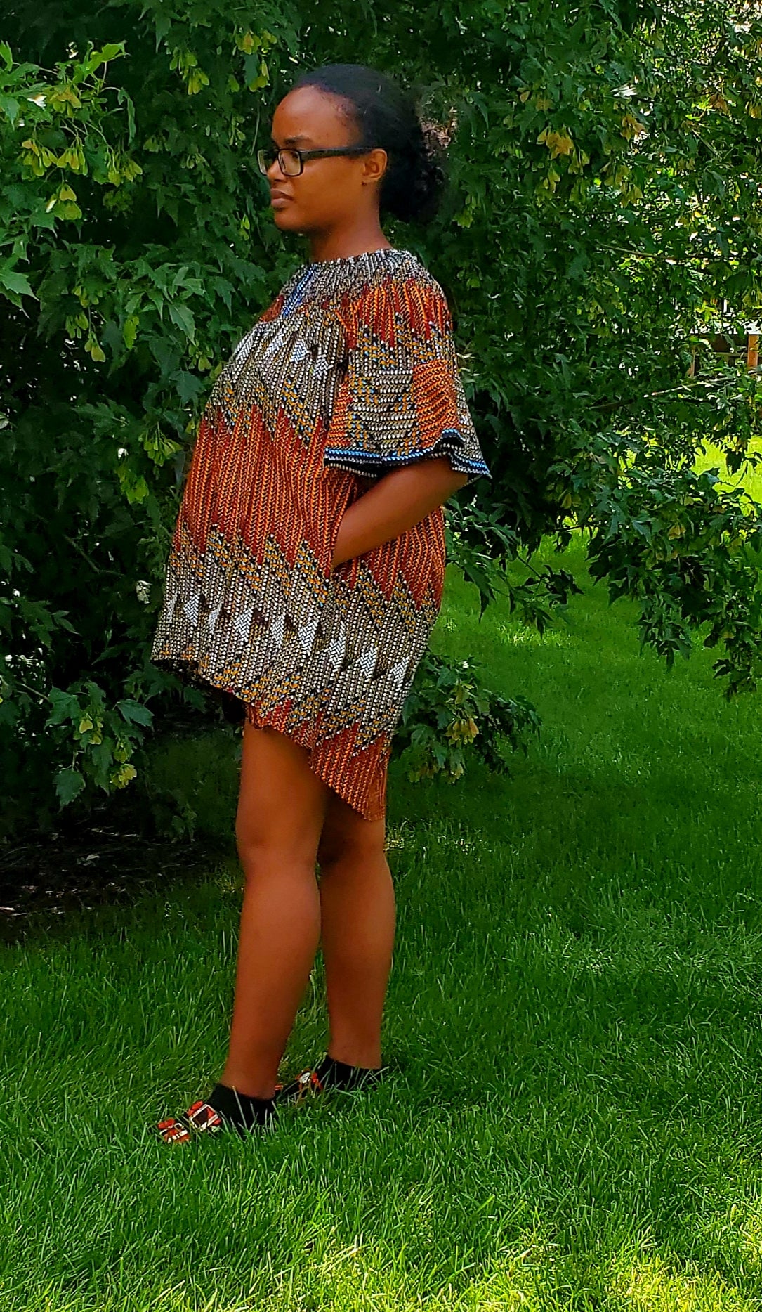 Vibrant high quality dresses, Hi~Low, Off the shoulder or Tank style.
