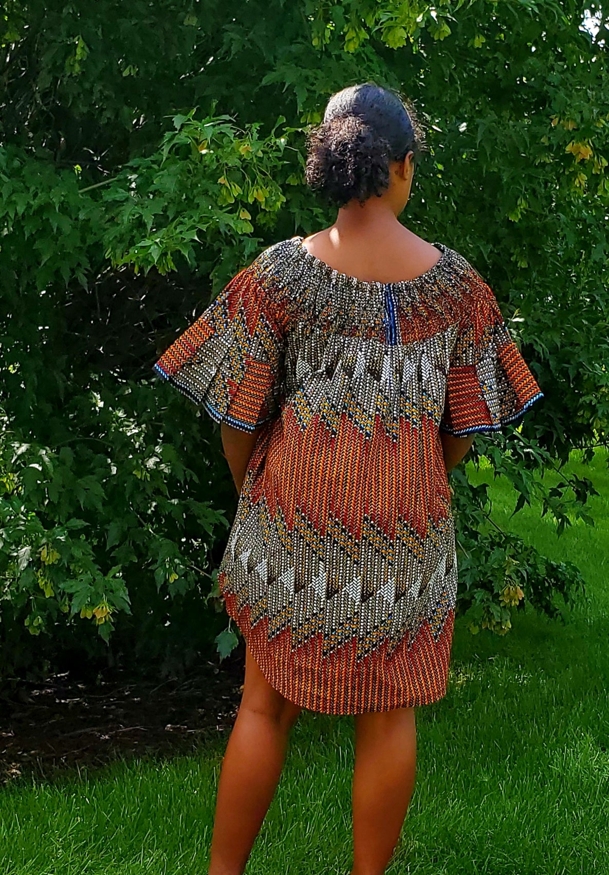 Vibrant high quality dresses, Hi~Low, Off the shoulder or Tank style.