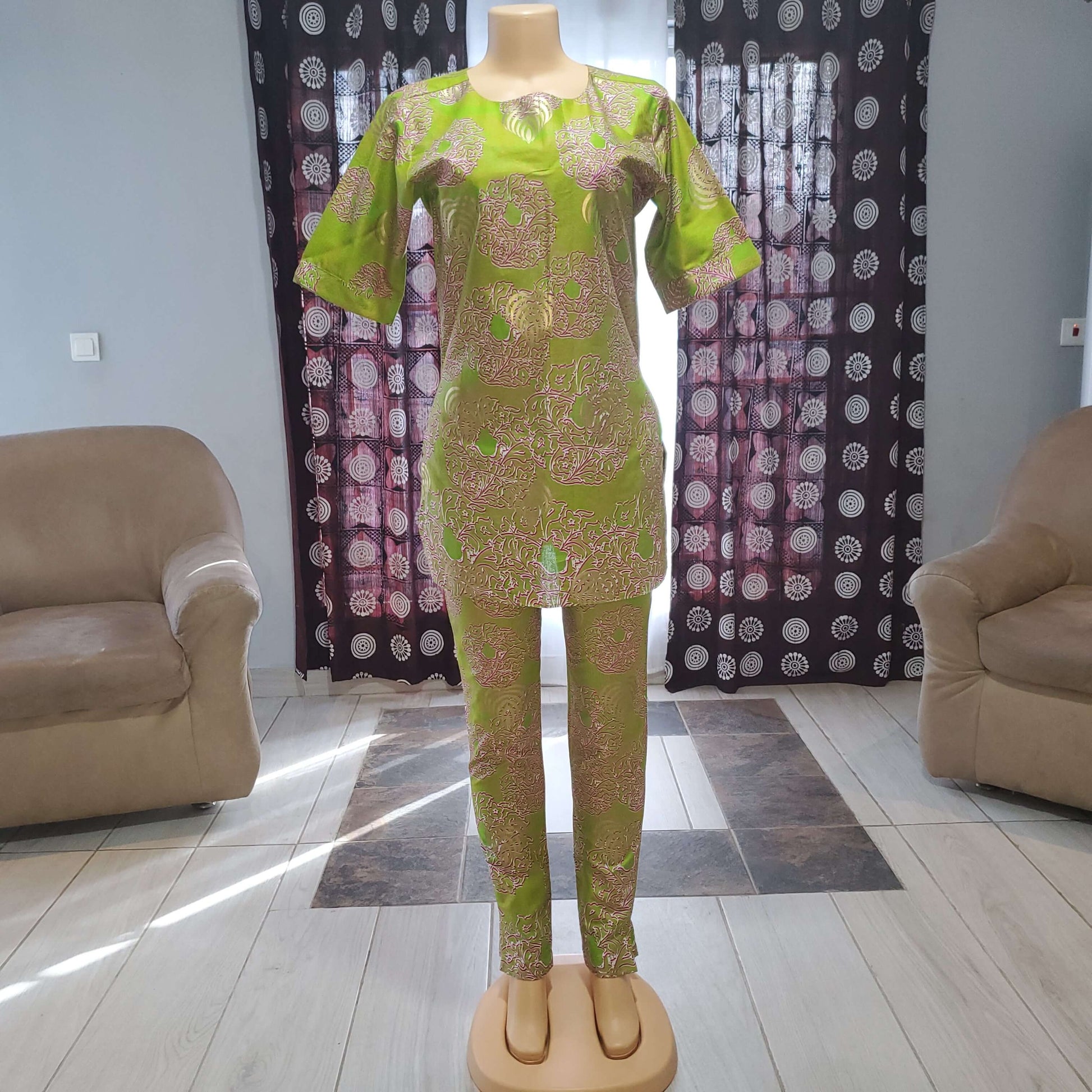 Tunic 2 pcs Ankara print Vlisco